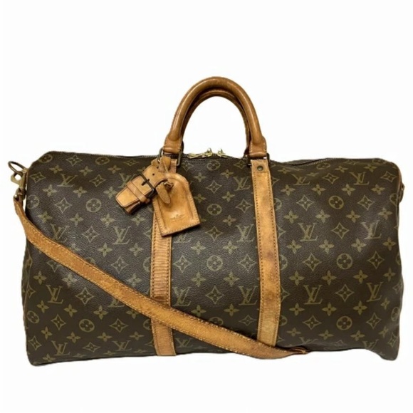 Louis Vuitton Classic Monogram Duffel Bag Unisex